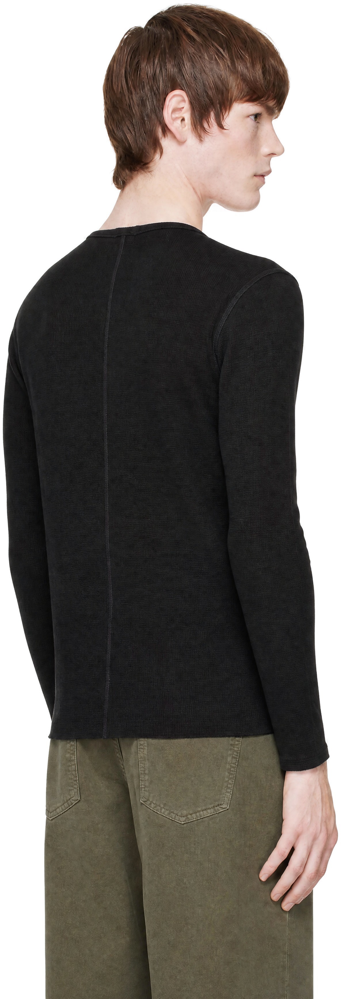 Second/Layer - Black Zero Thermal Long Sleeve T-shirt