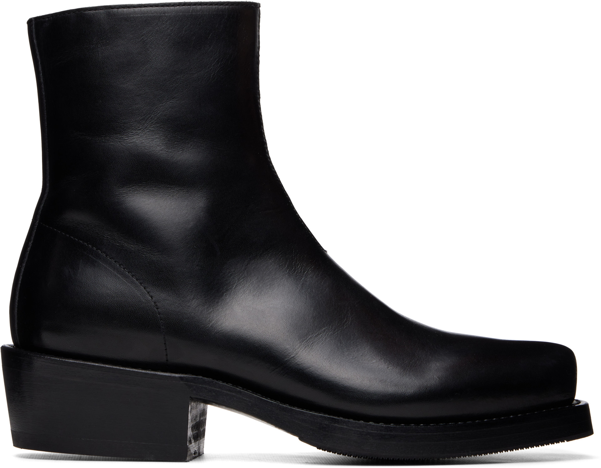 Second/Layer - Black Charro Boots