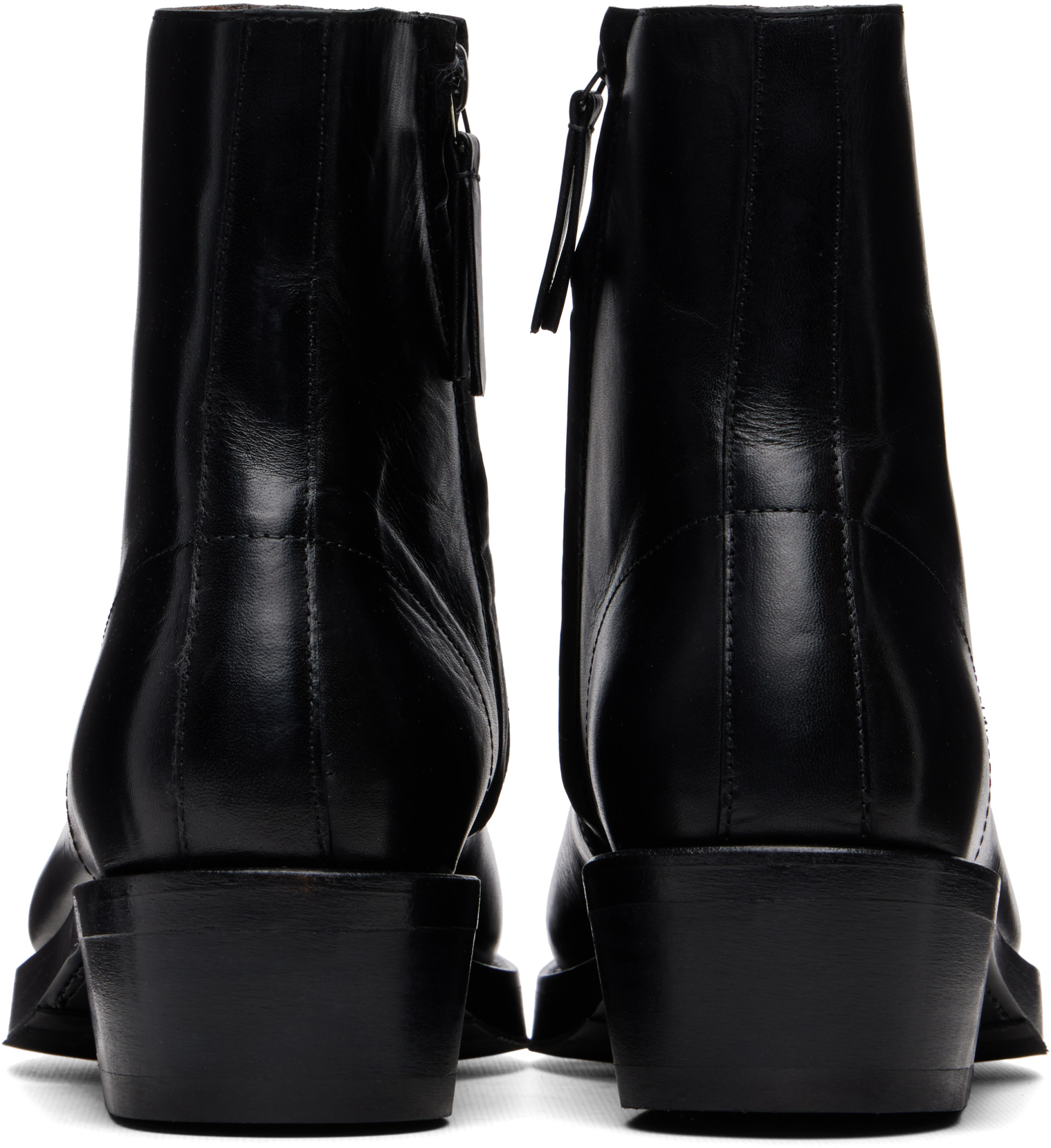 Second/Layer - Black Charro Boots