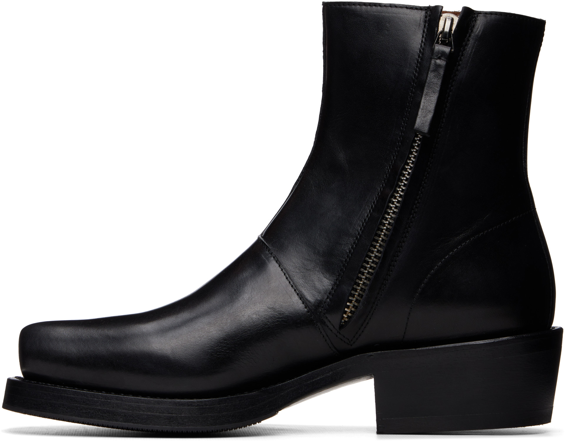 Second/Layer - Black Charro Boots