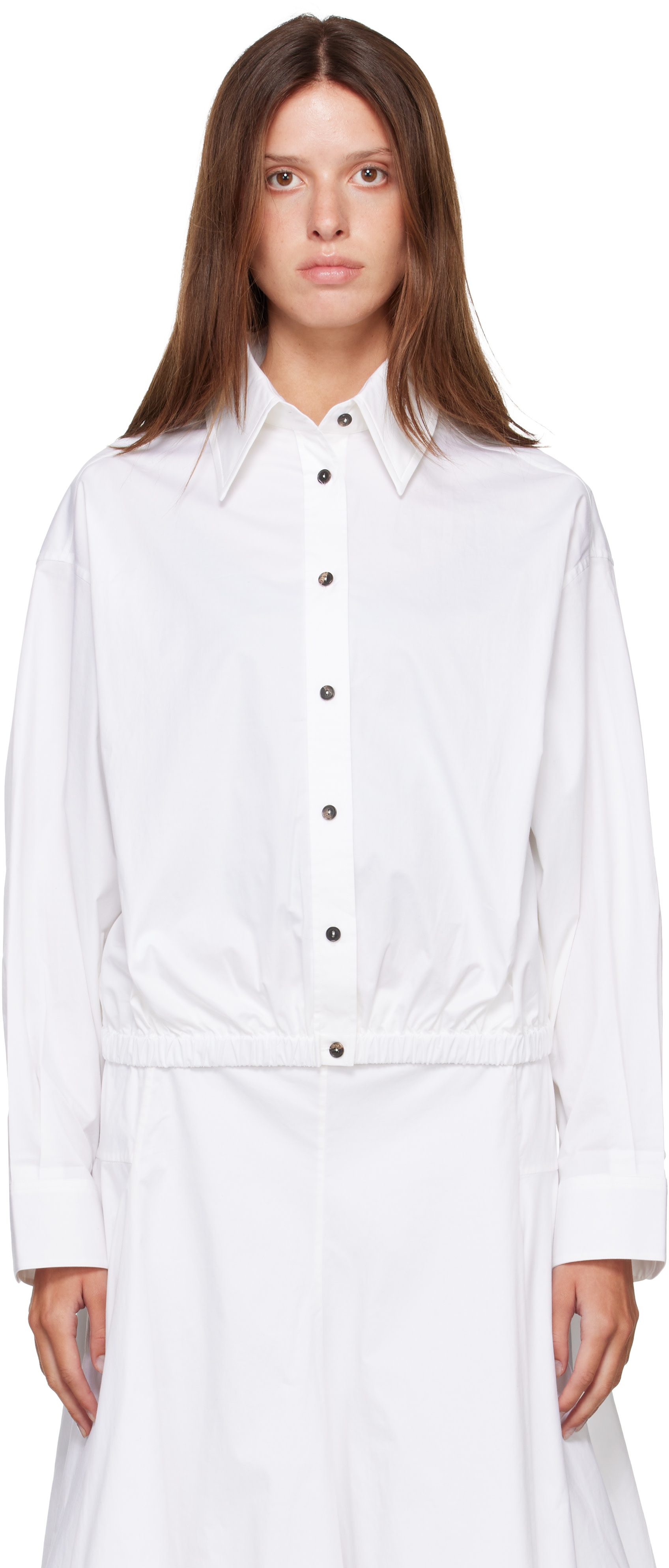 CORDERA - Chemise aviateur blanche