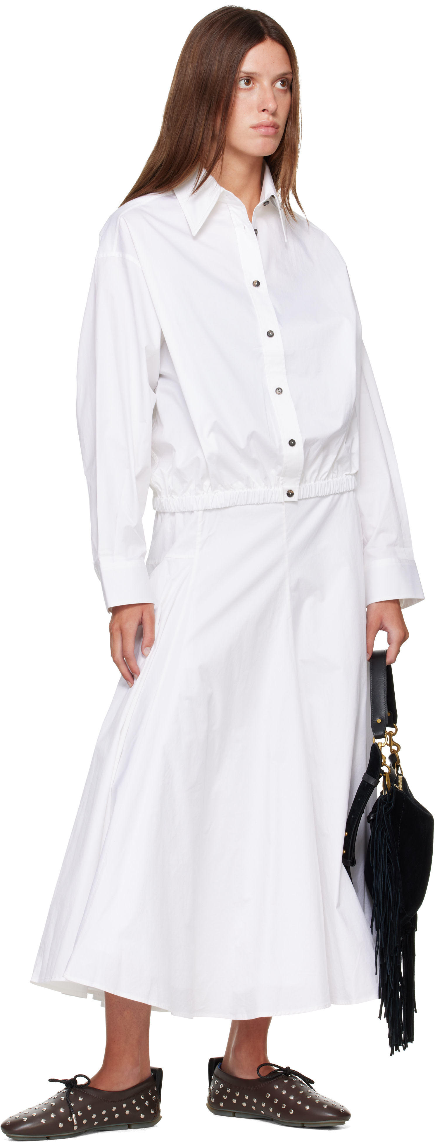 CORDERA - Chemise aviateur blanche