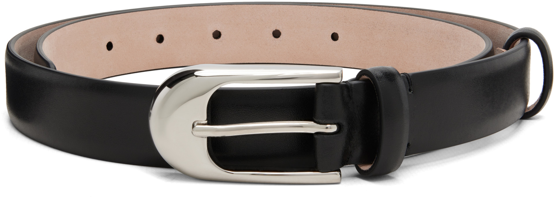 KHAITE - Ceinture Dome noire