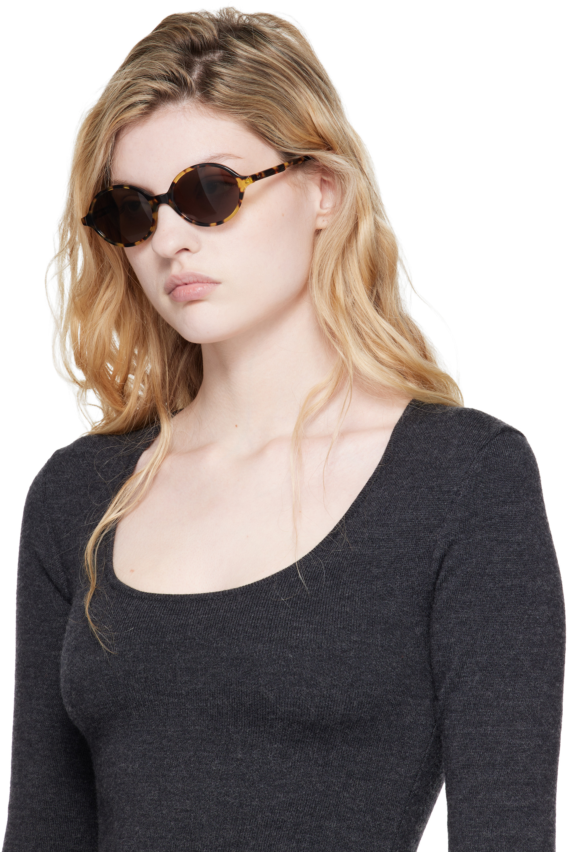 KHAITE - Brown Oliver Peoples Edition 1983C Sunglasses
