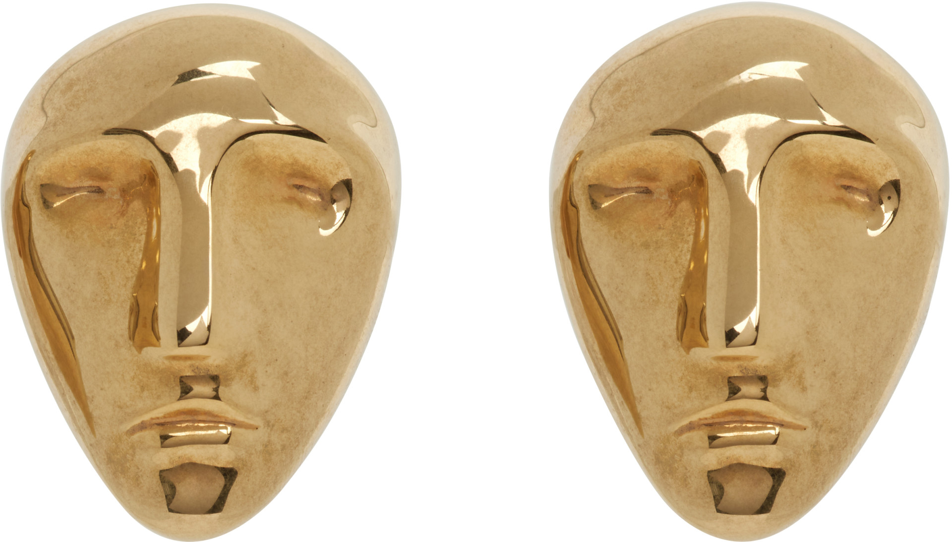 KHAITE - Boucles d'oreilles Visage