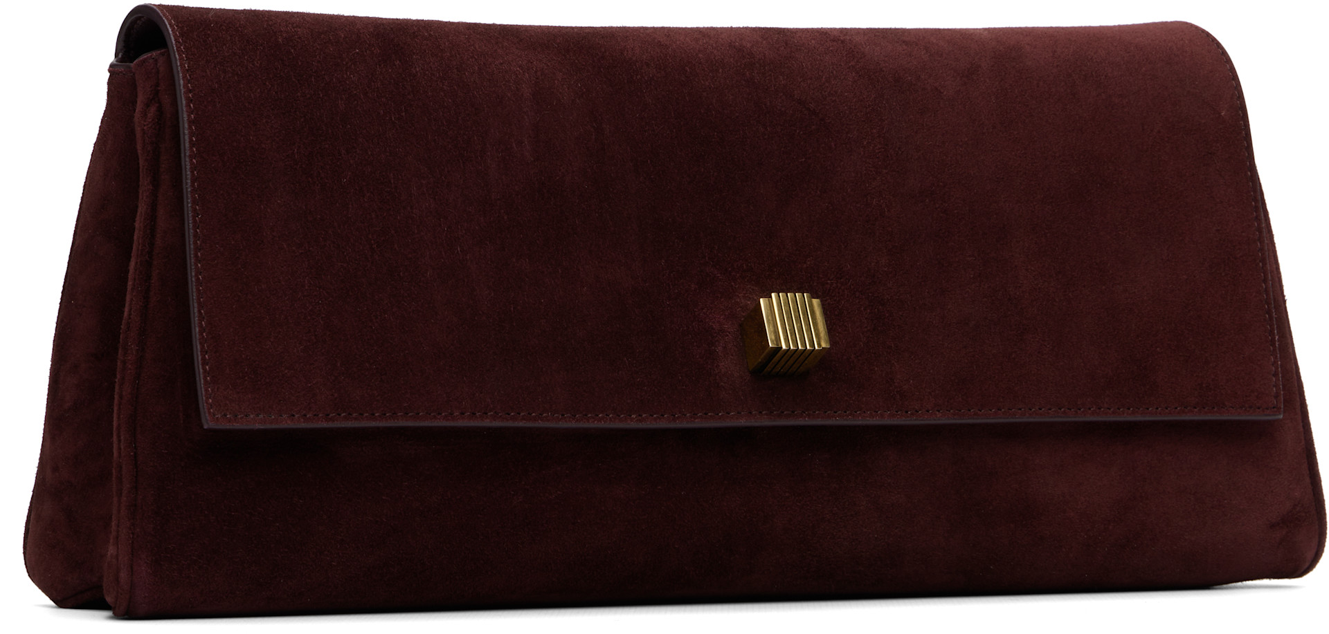 KHAITE - Pochette Audrey bourgogne