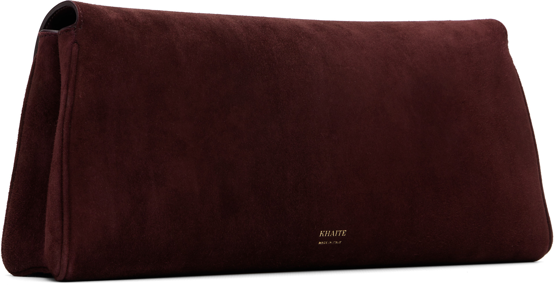 KHAITE - Pochette Audrey bourgogne