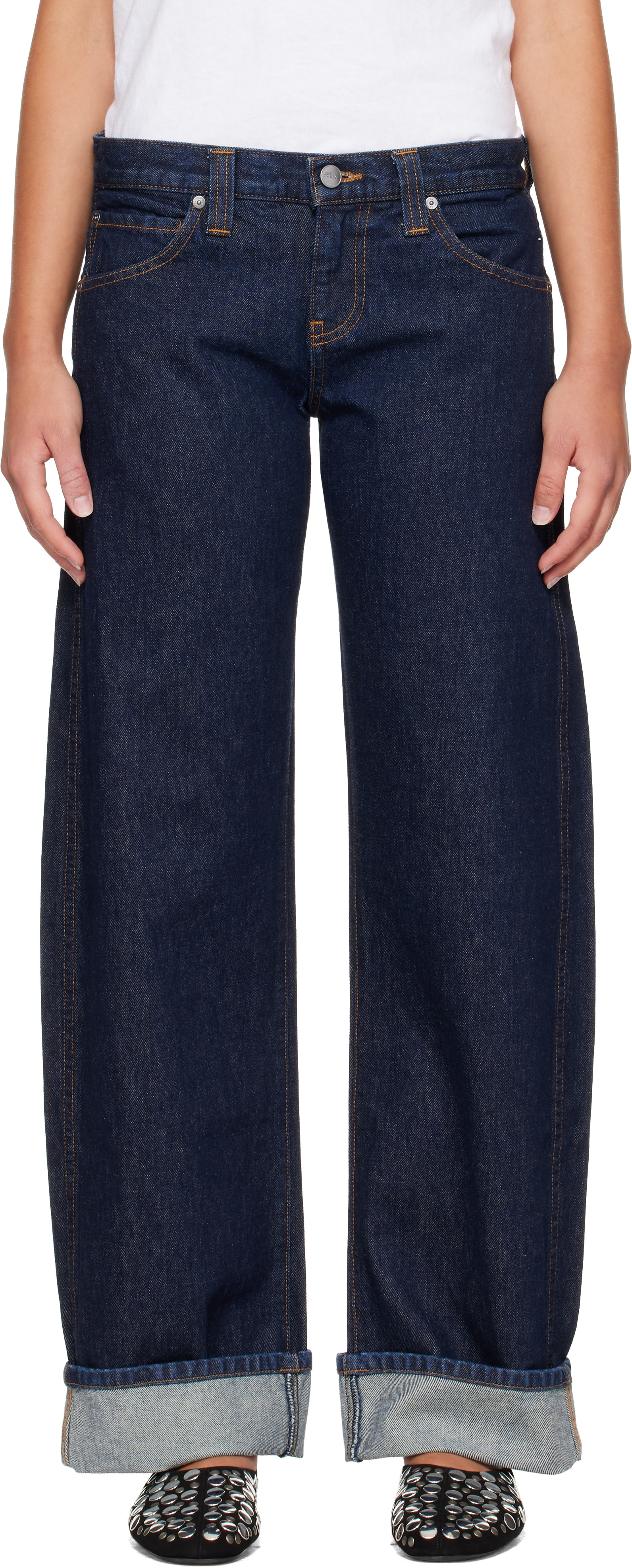 KHAITE - Jean Karo indigo