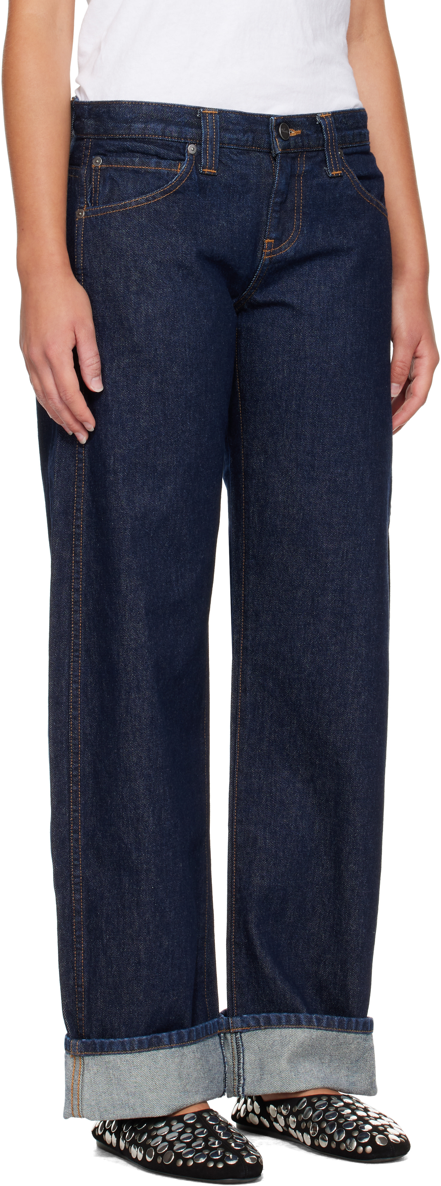 KHAITE - Jean Karo indigo