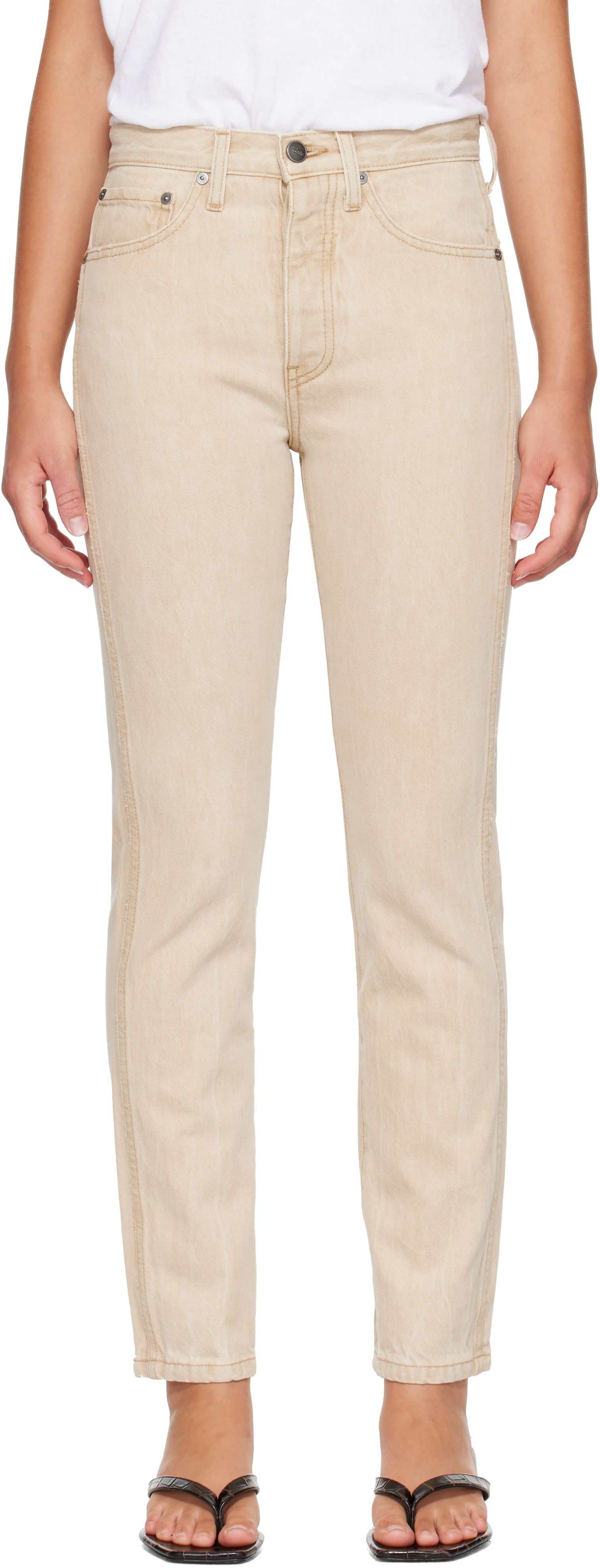 KHAITE - Jean Finley beige