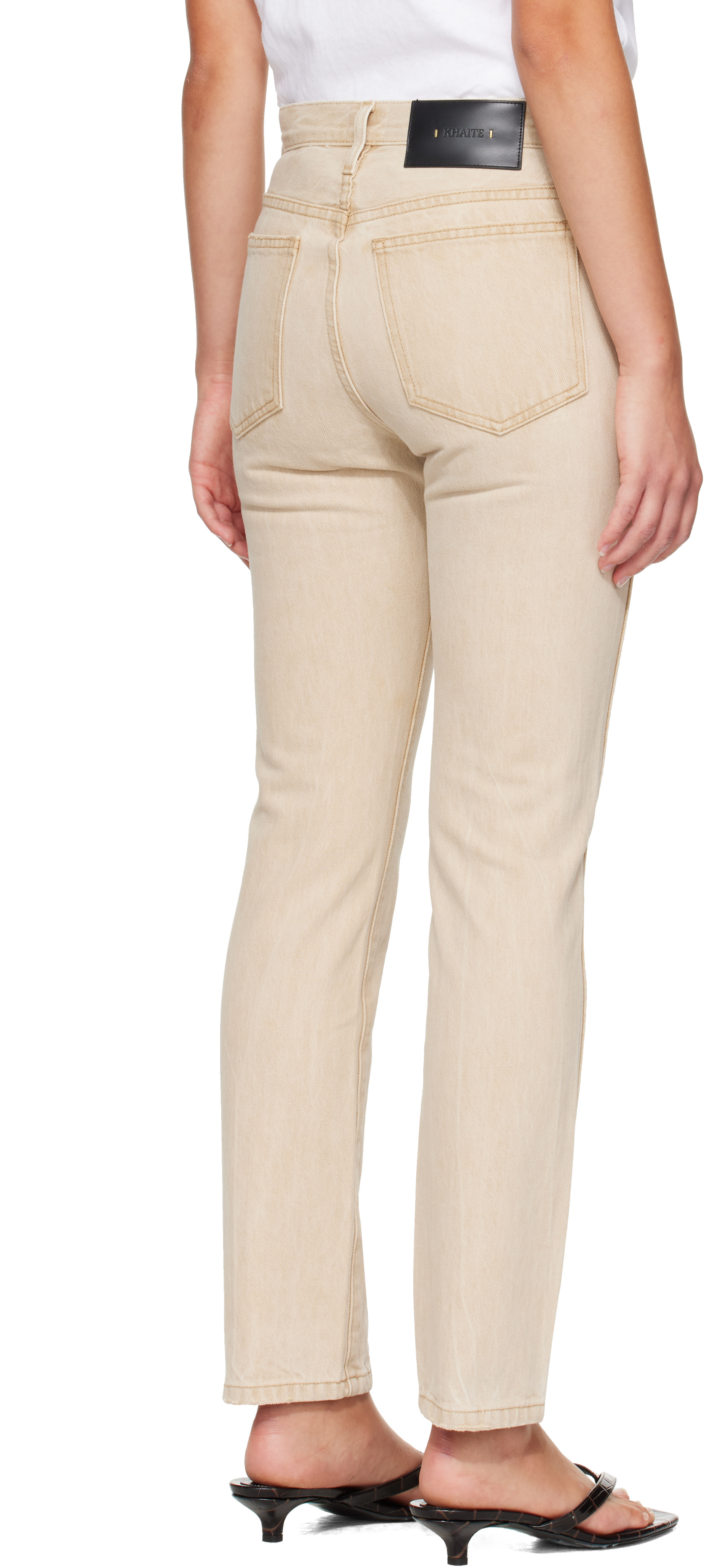 KHAITE - Jean Finley beige