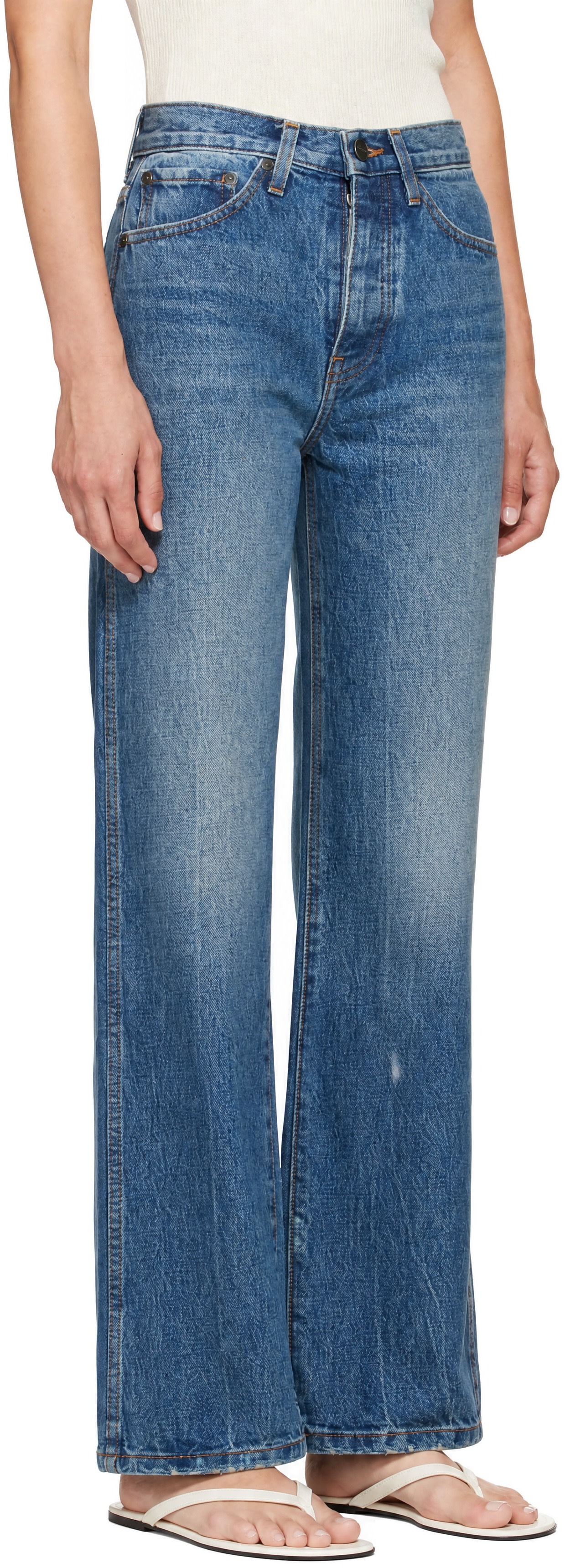 KHAITE - Jean Finely bleu