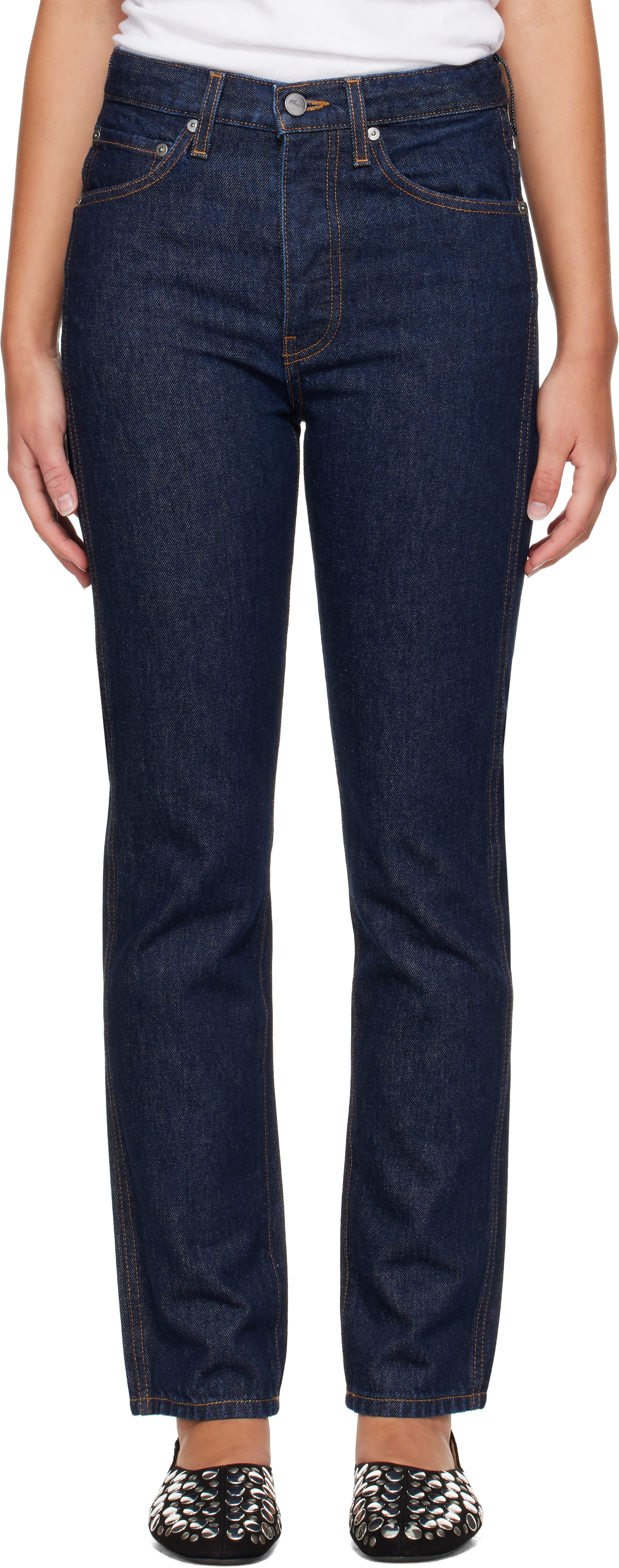 KHAITE - Jean Finley indigo