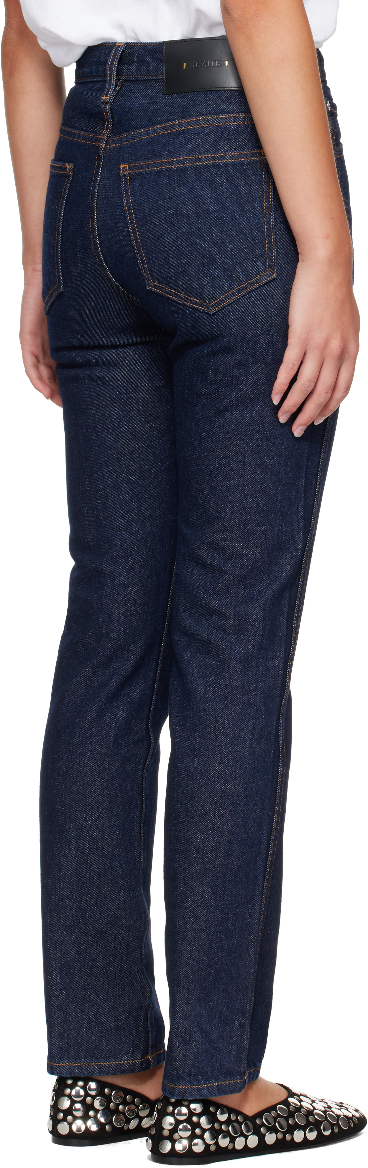 KHAITE - Jean Finley indigo