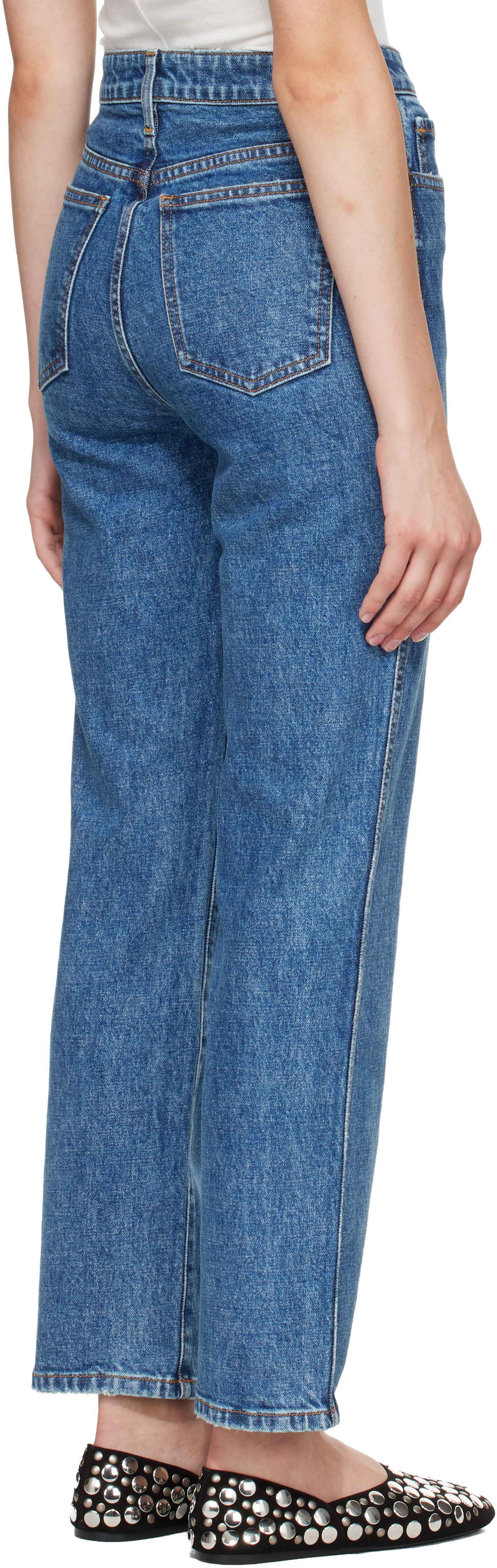 KHAITE - Jean Abigail bleu