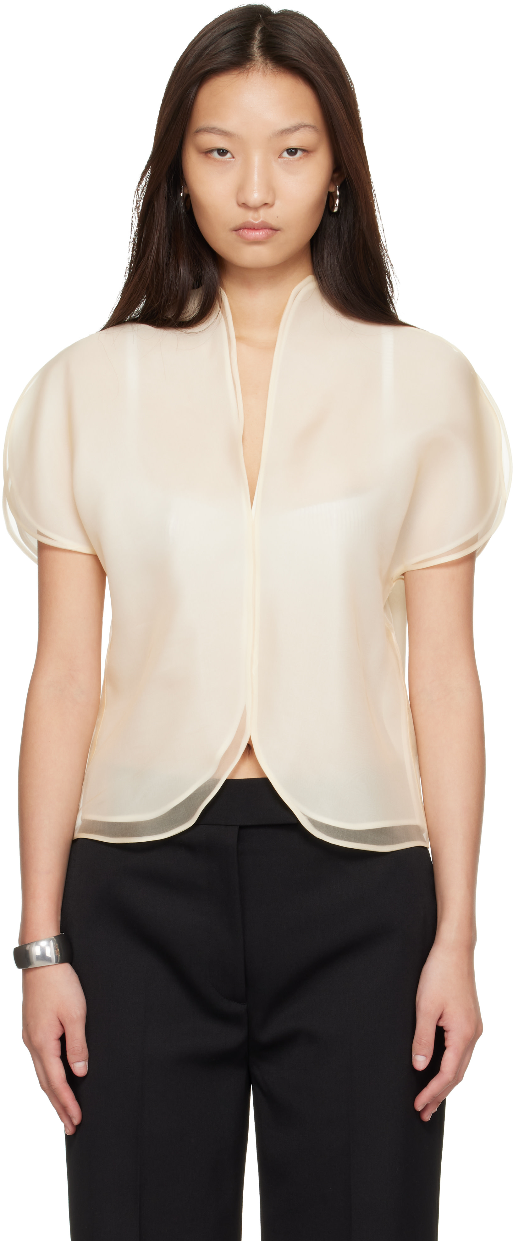 KHAITE - Beige Briar Top