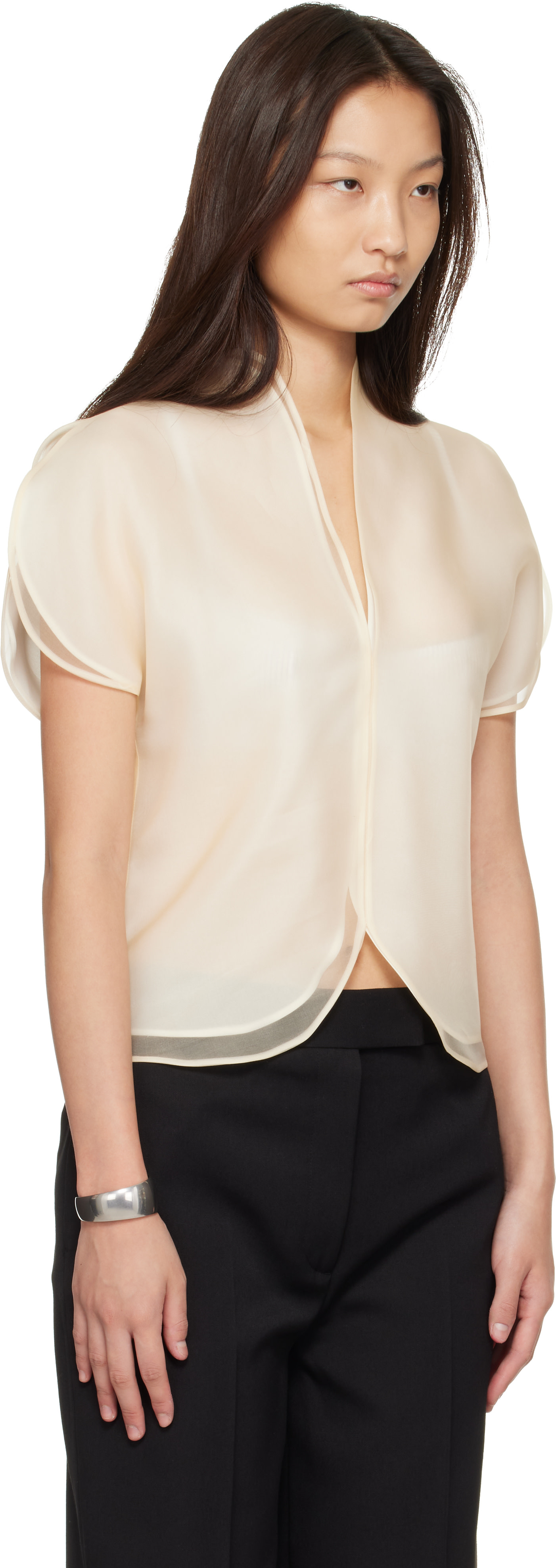 KHAITE - Beige Briar Top