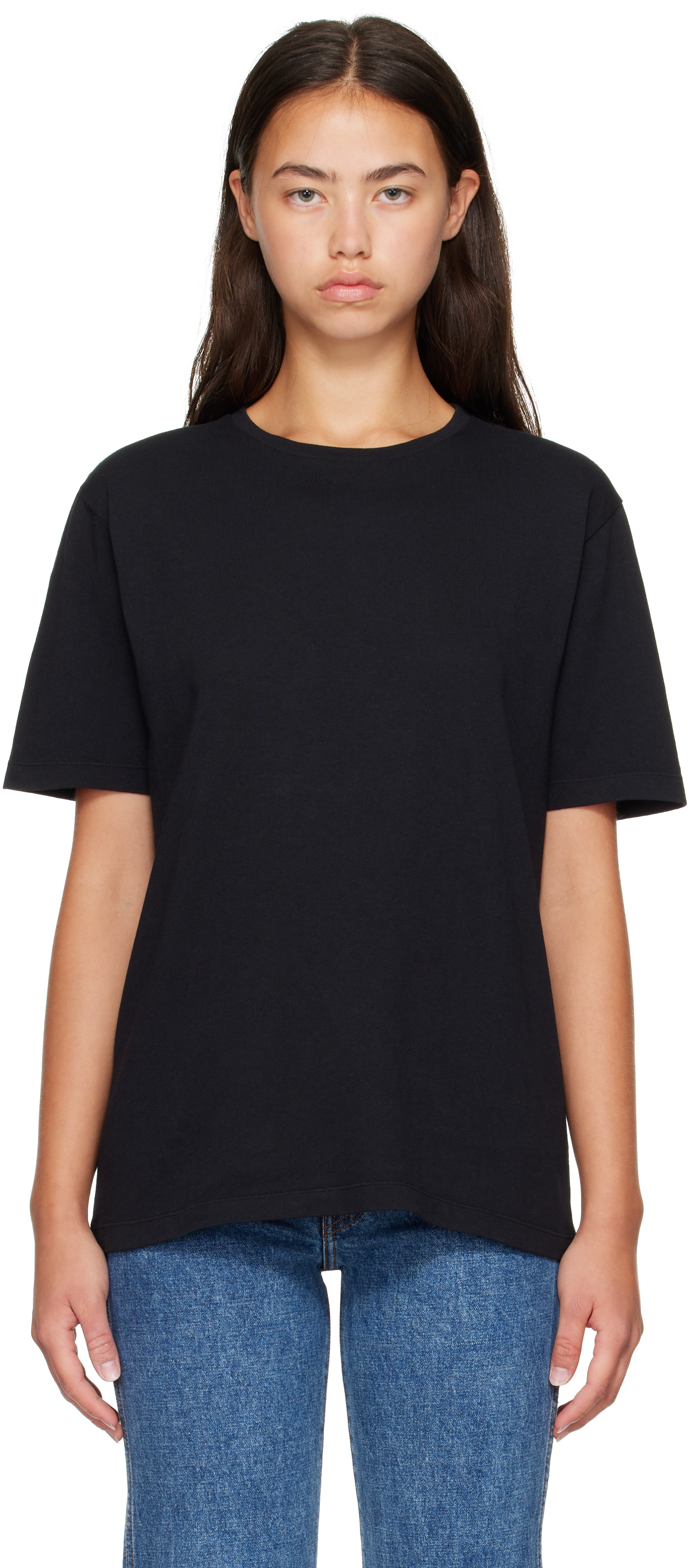 KHAITE - T-shirt Mae noir