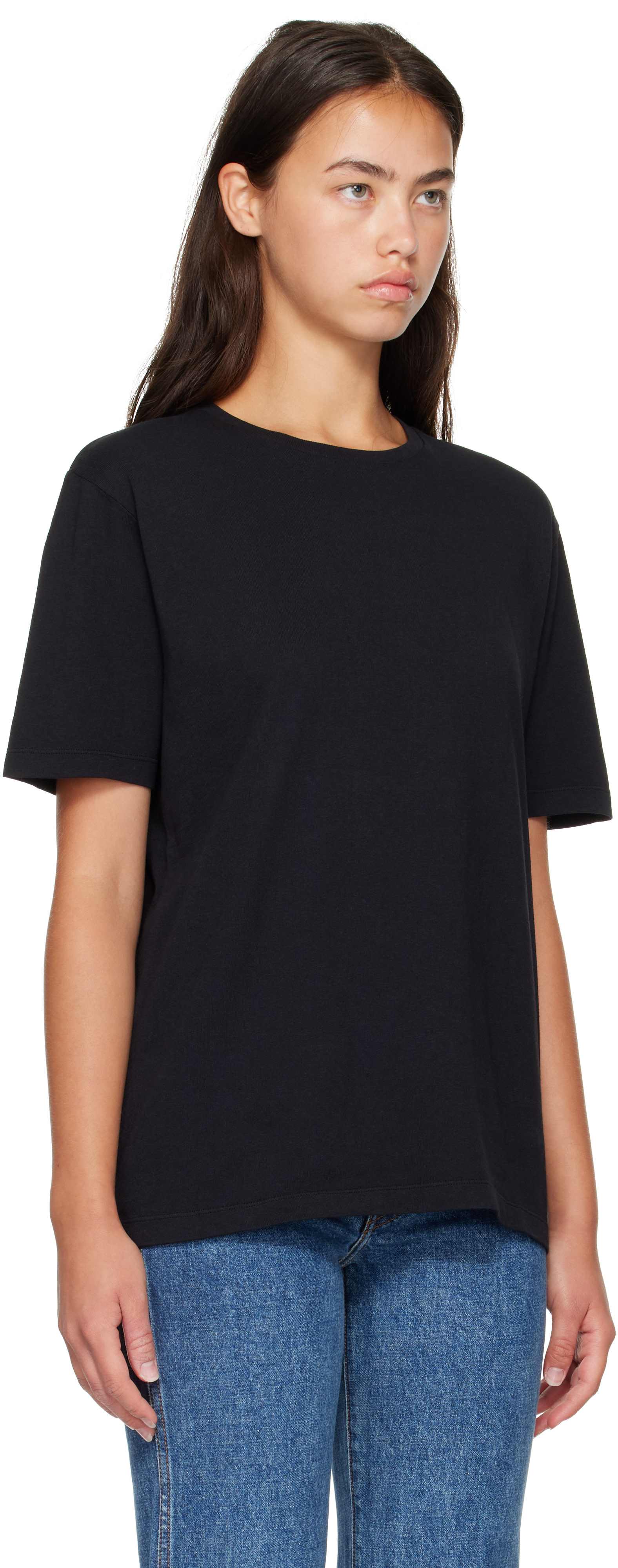 KHAITE - T-shirt Mae noir