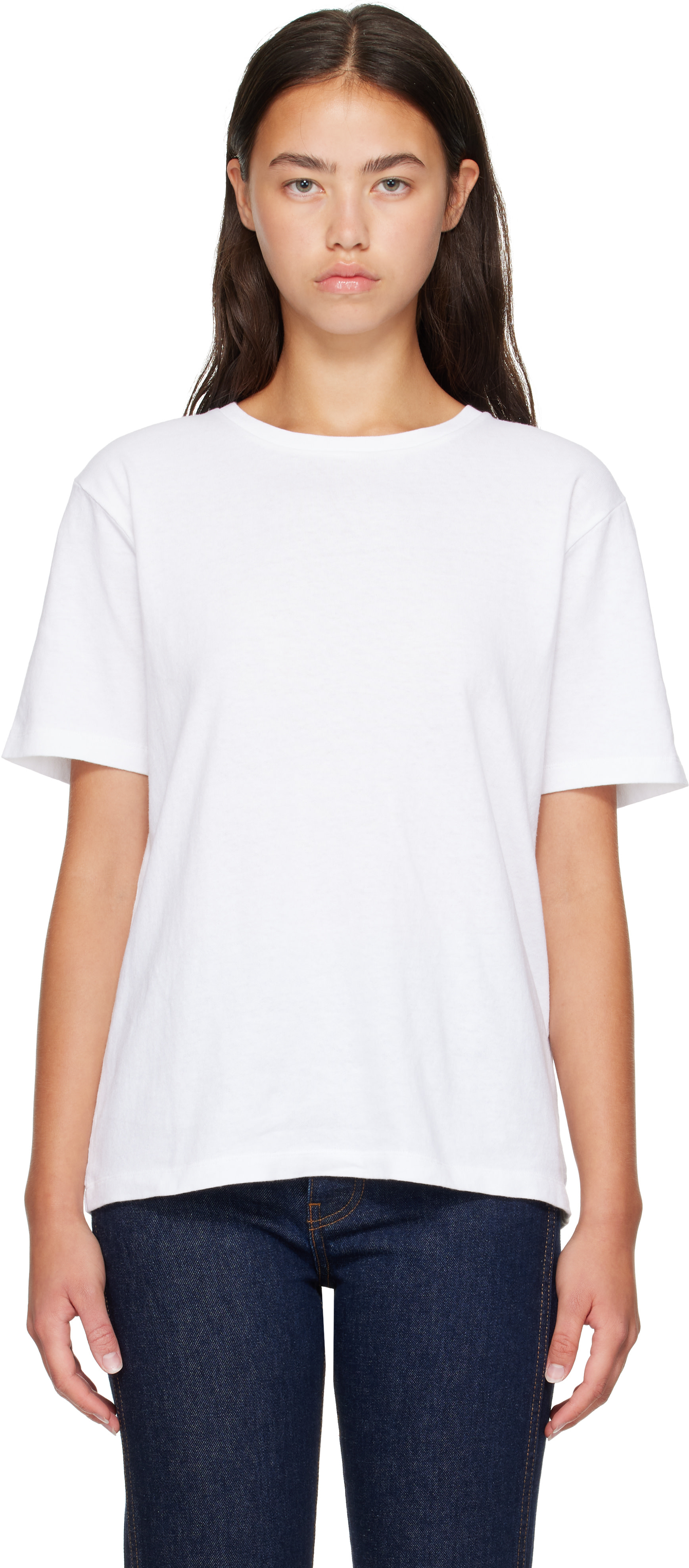 KHAITE - T-shirt Mae blanc