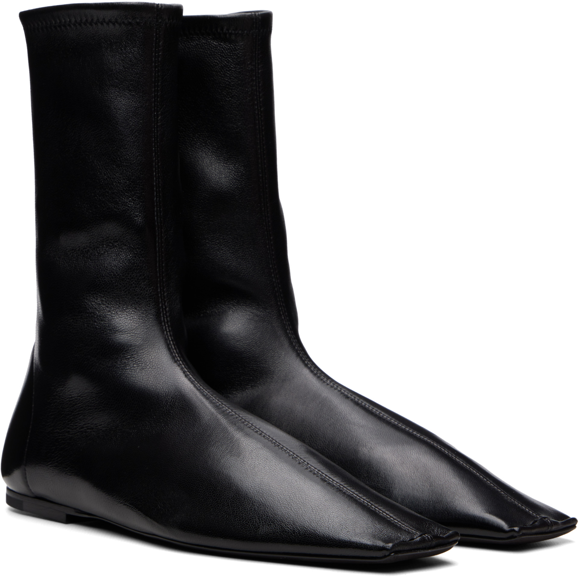 KHAITE - Bottes Marlene noires