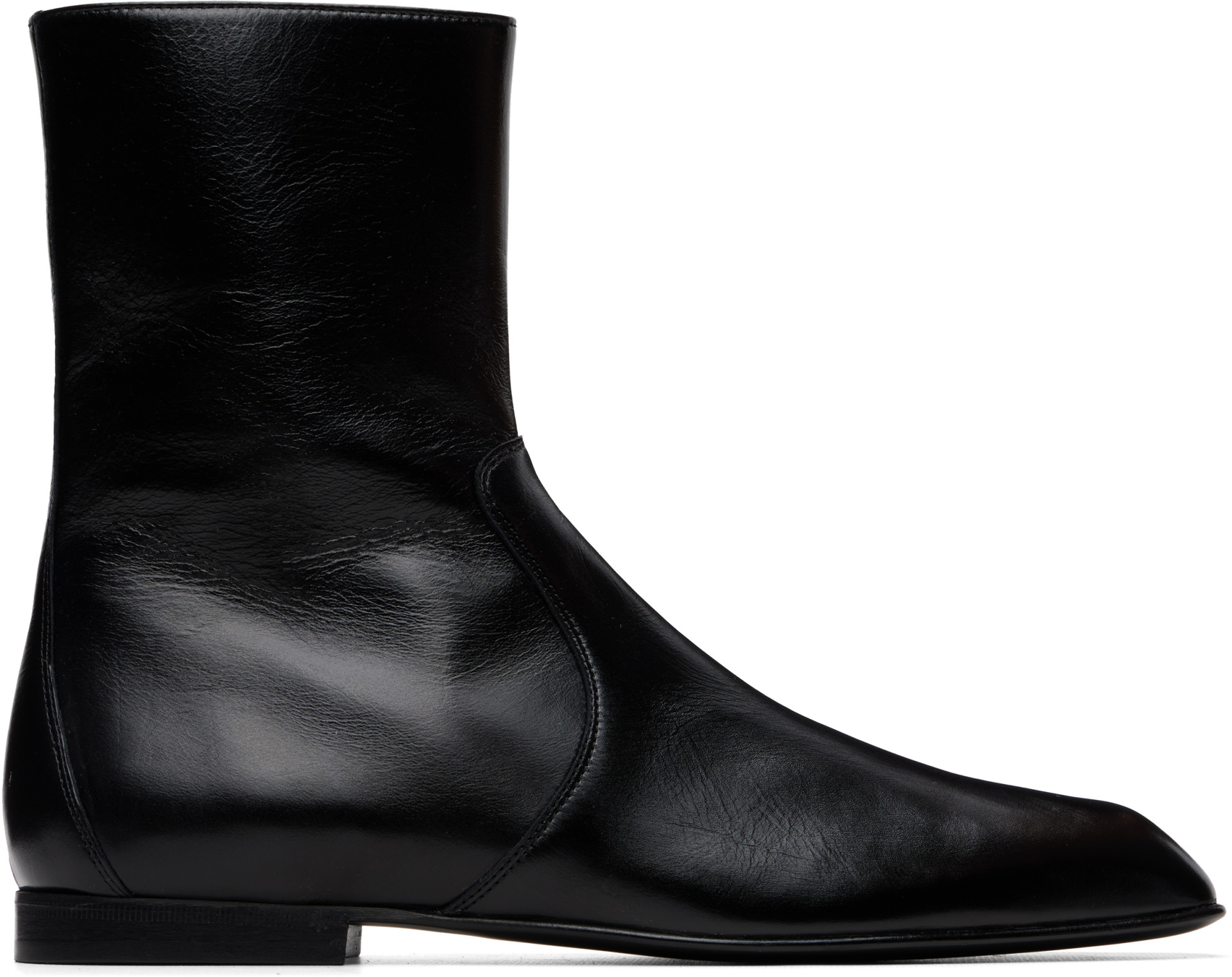 KHAITE - Bottines Colt noires