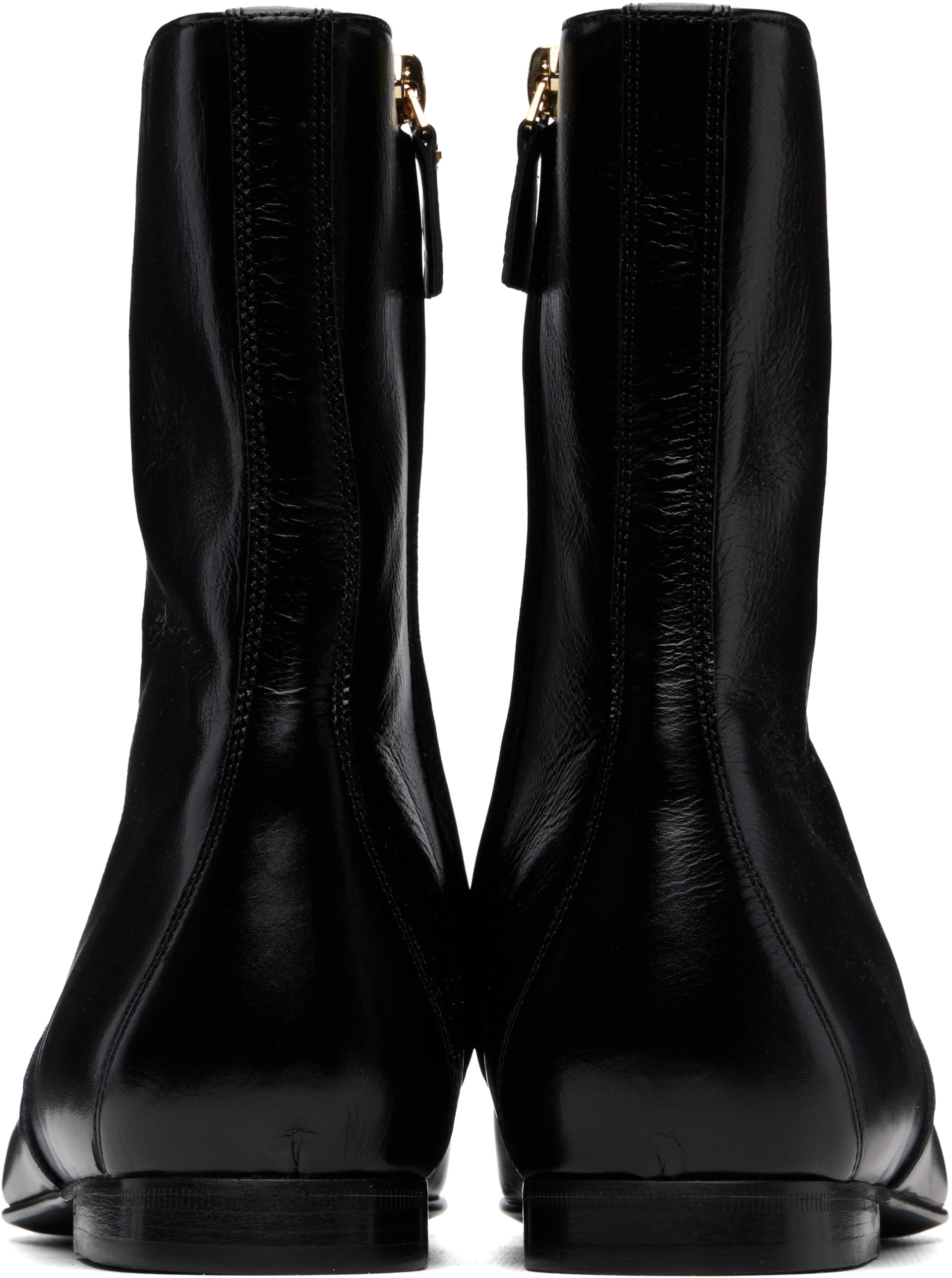 KHAITE - Bottines Colt noires