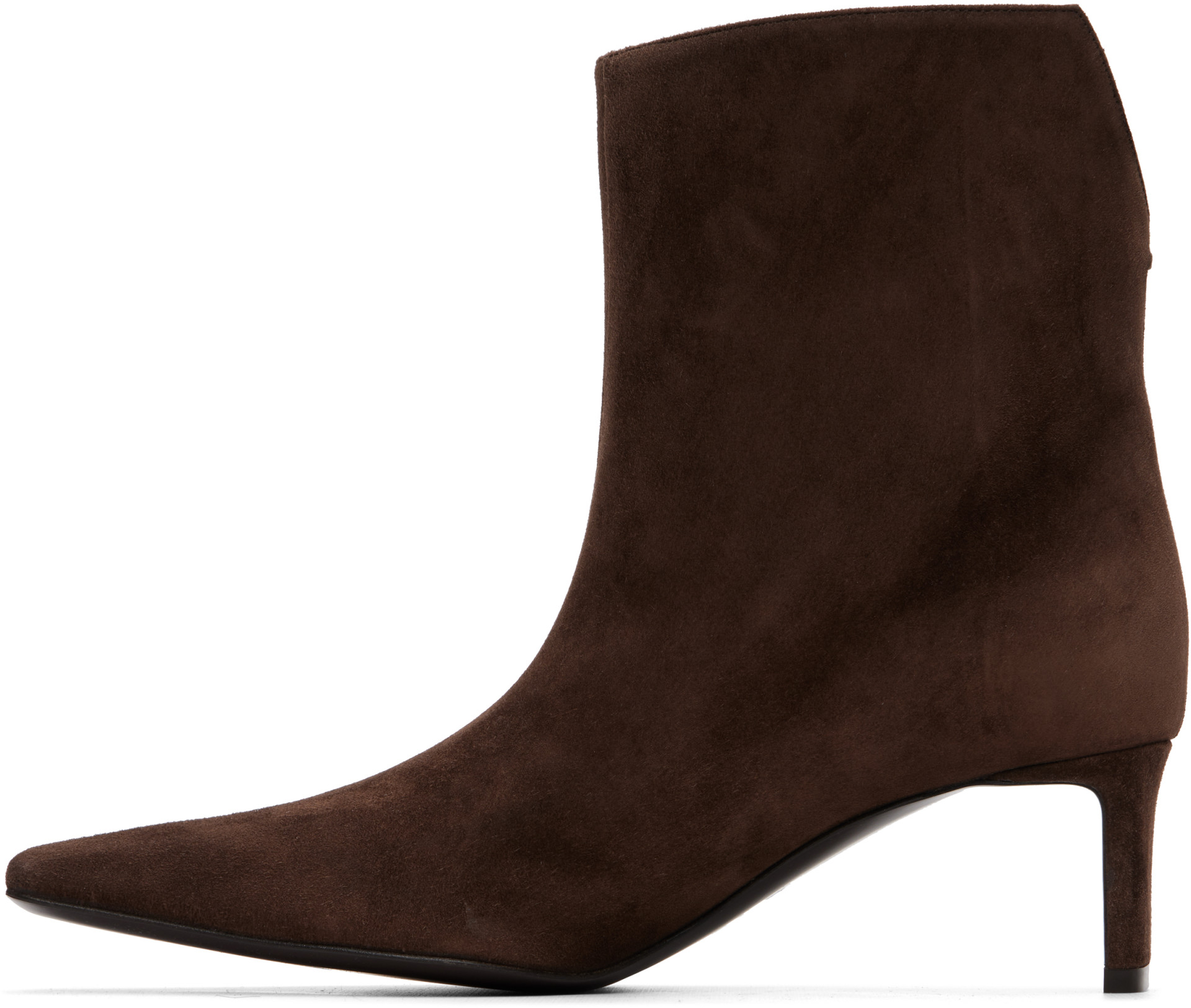 KHAITE - Bottines Ona brunes