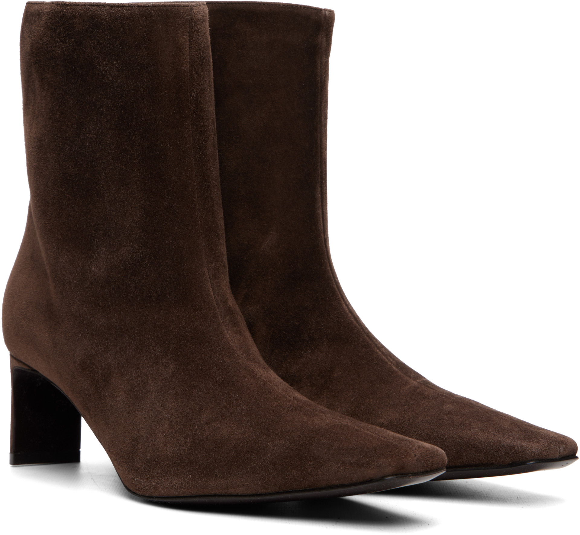 KHAITE - Bottines Ona brunes