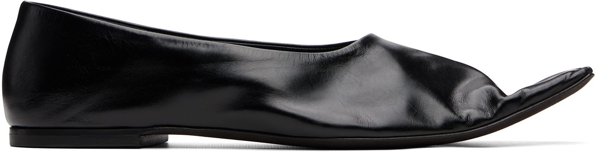 KHAITE - Ballerines Marlene noires