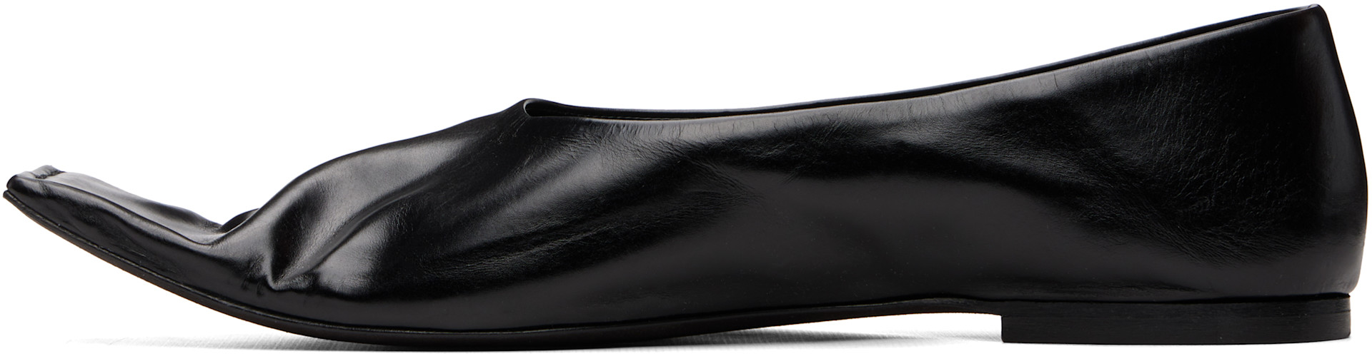 KHAITE - Ballerines Marlene noires