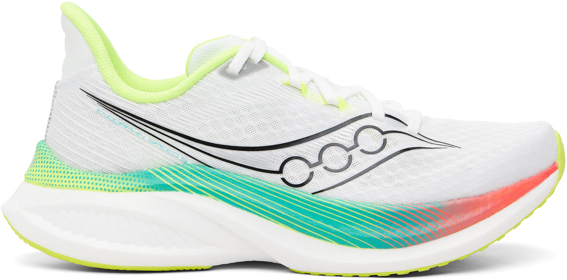 Saucony - 화이트 엔도르핀 스피드 5 스니커즈
