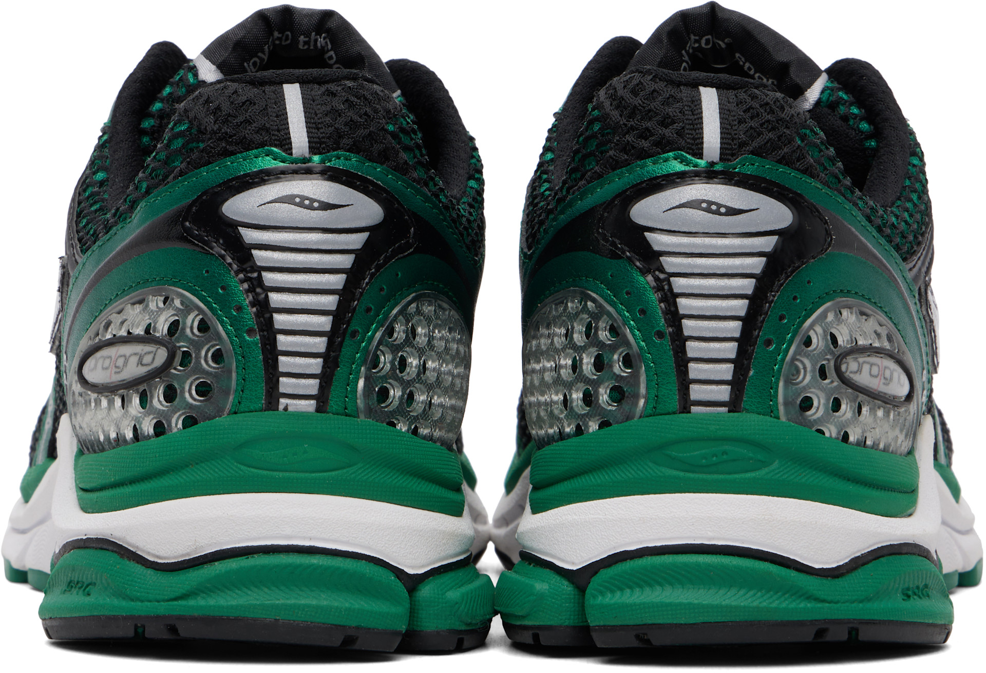 Saucony - Baskets Triumph 4 vert et noir à technologie Progrid