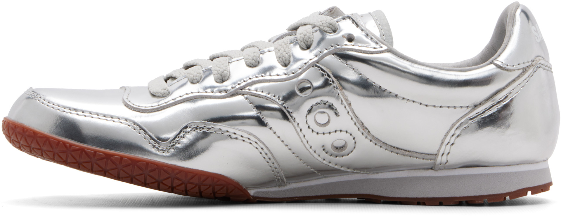 Saucony - 실버 레이서 80 가죽 스니커즈