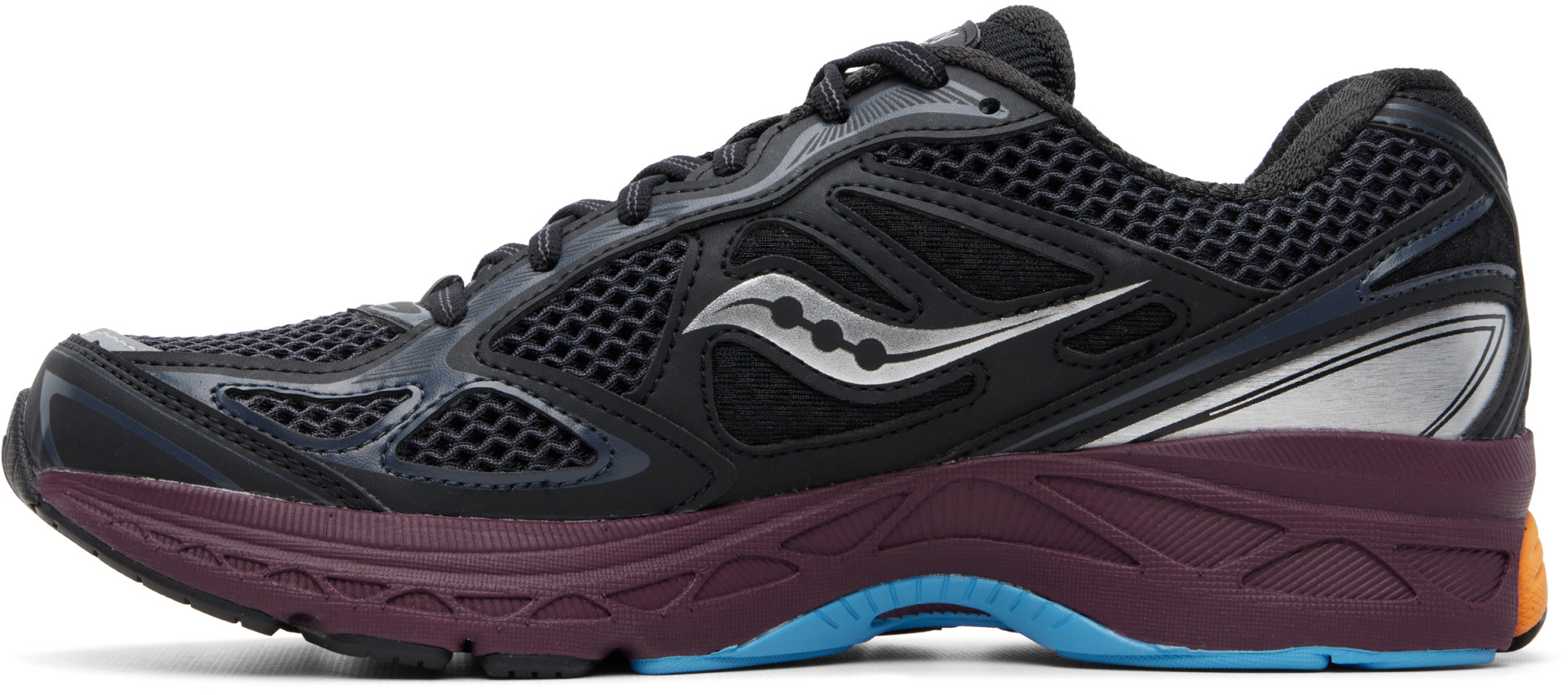 Saucony - Black Progrid Guide 7 Sneakers