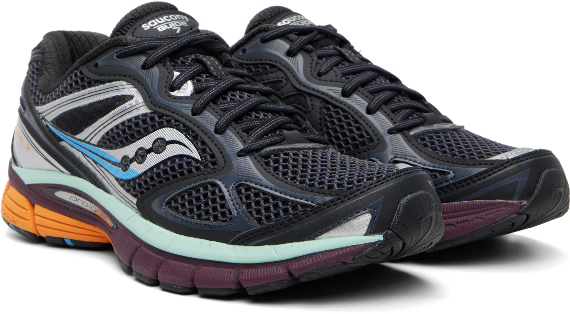 Saucony - Baskets Guide 7 noires à technologie ProGrid