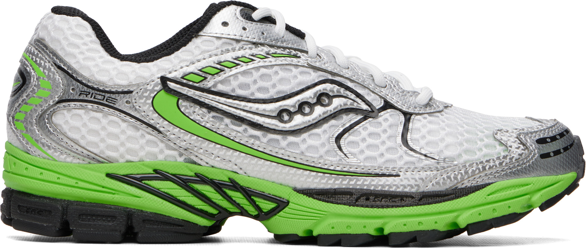 Saucony - White ProGrid Ride 1 Sneakers