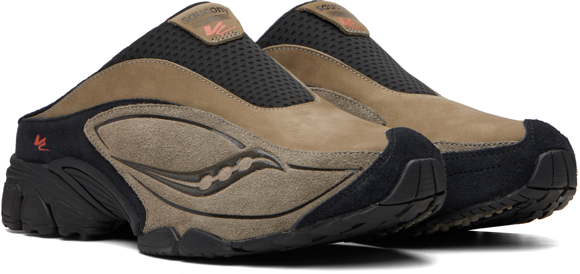 Saucony - Khaki ProGrid V2 Sneakers