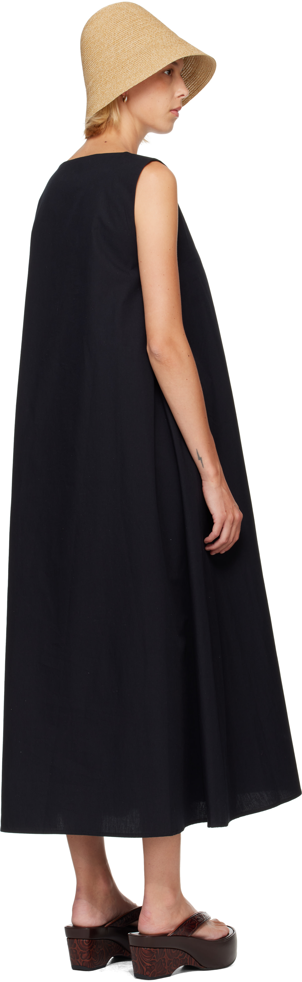 Baserange - Robe longue Tres noire