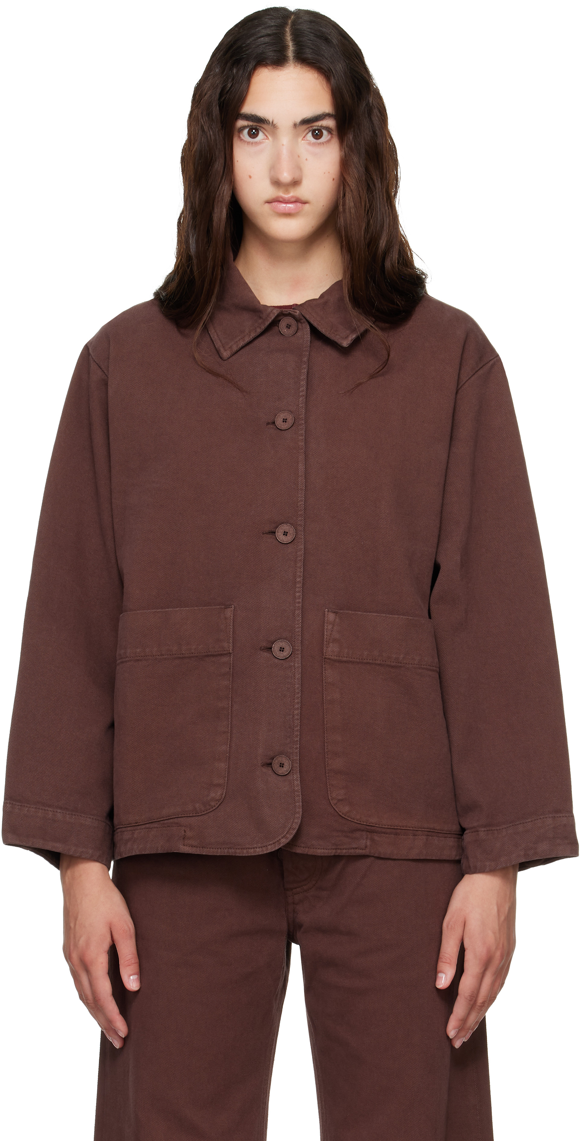Baserange - Blouson Osi brun