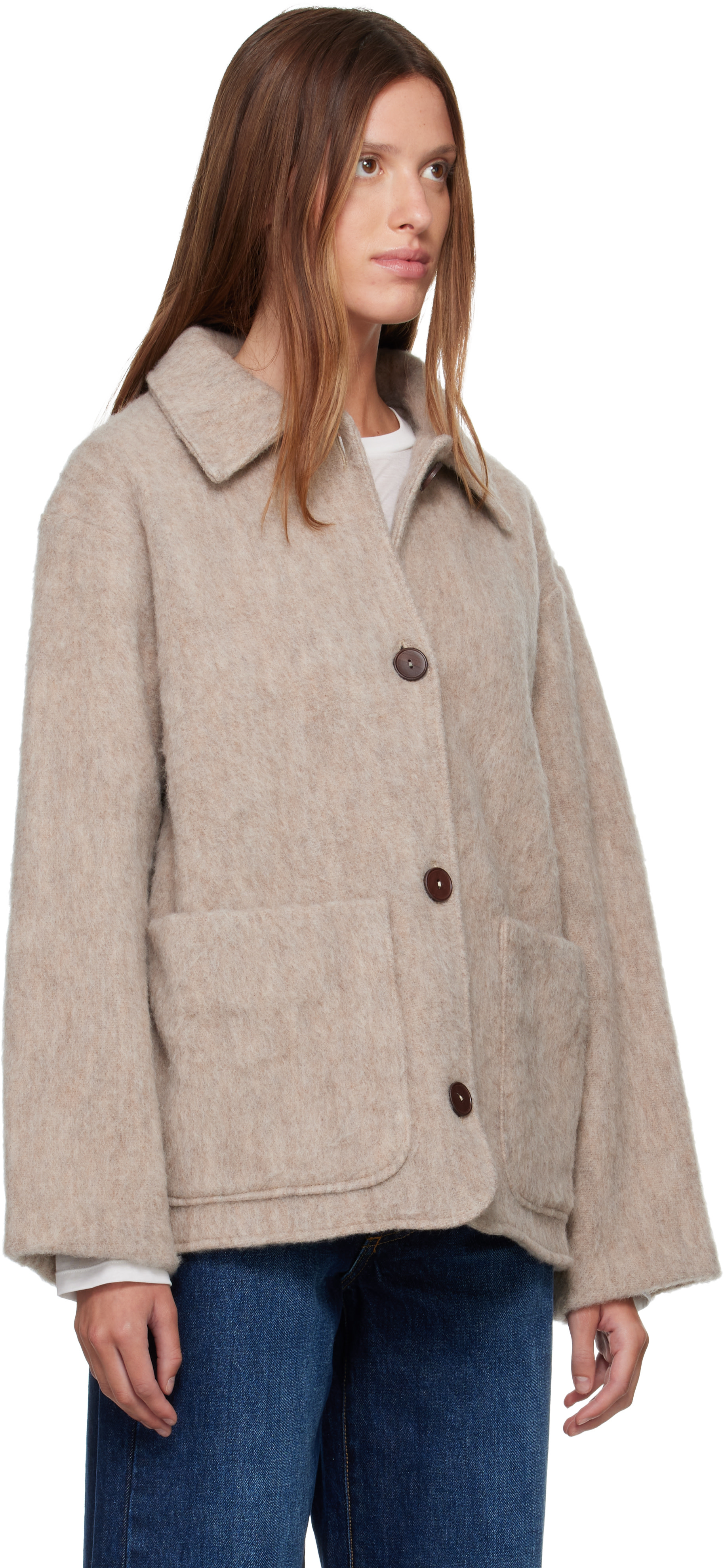Baserange - Blouson Umma beige