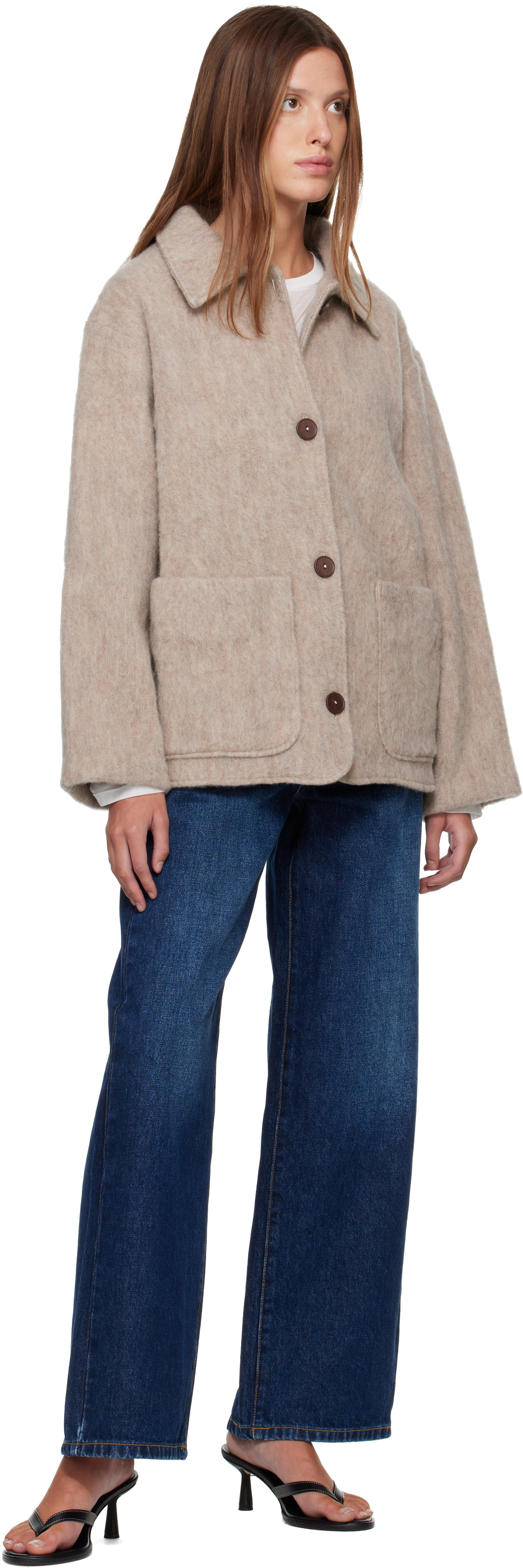 Baserange - Blouson Umma beige