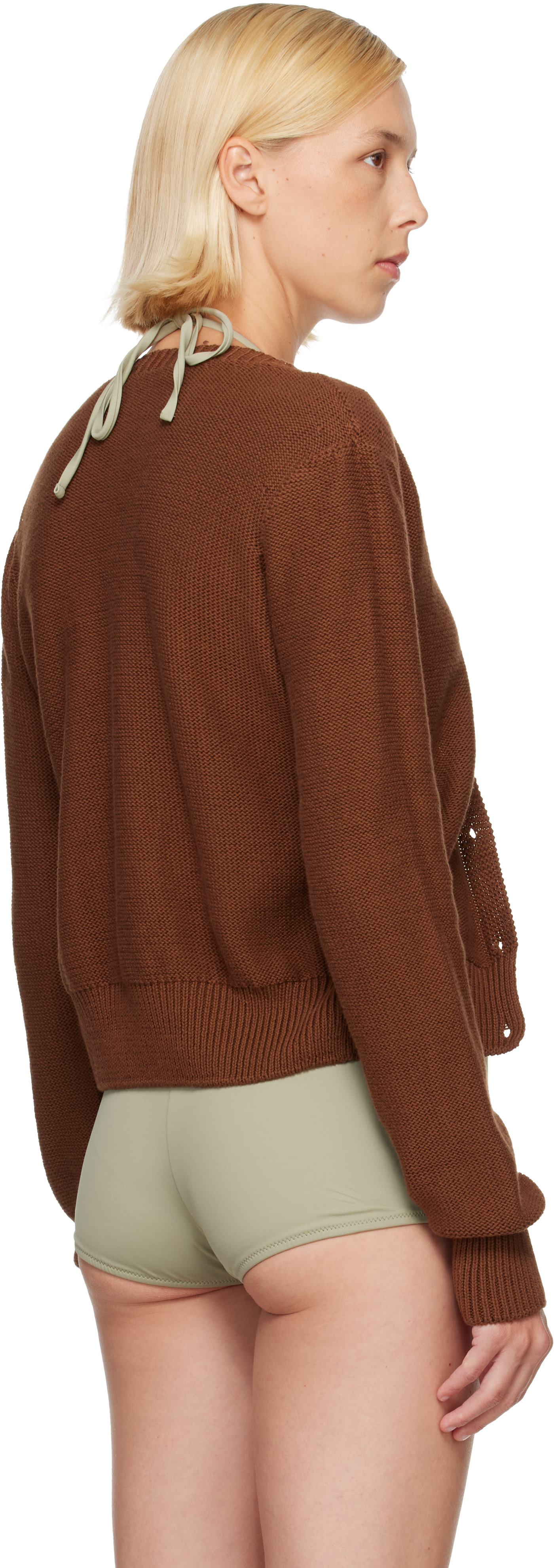Baserange - Cardigan Tier brun