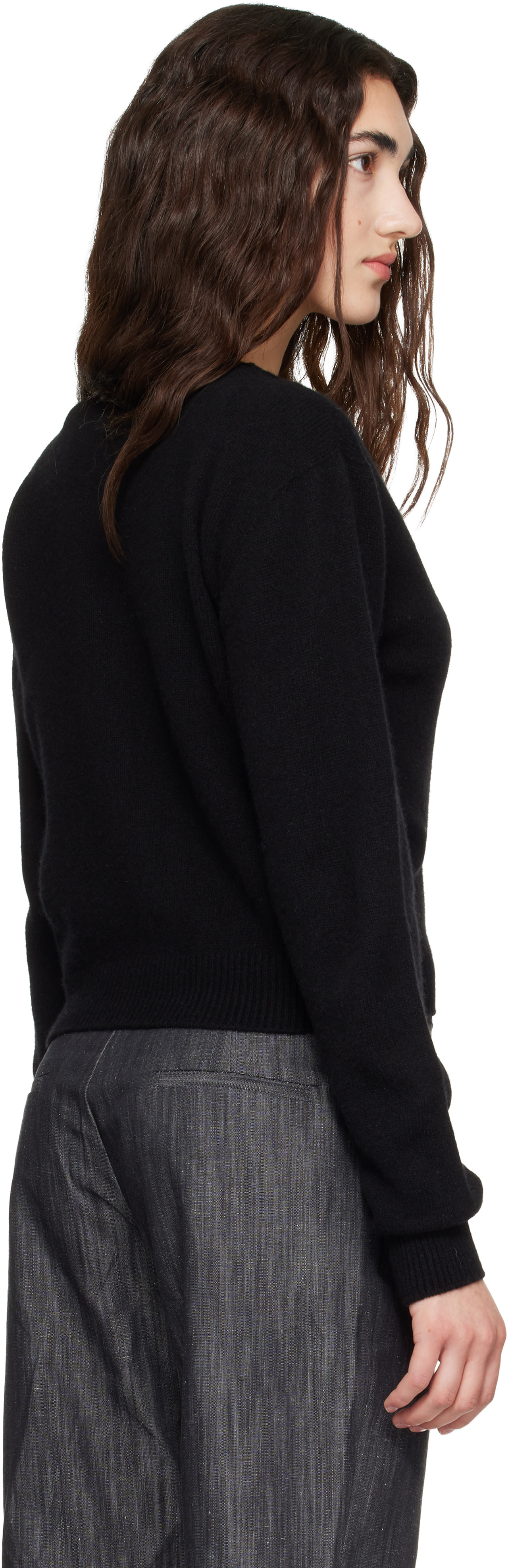 Baserange - Cardigan Tier noir