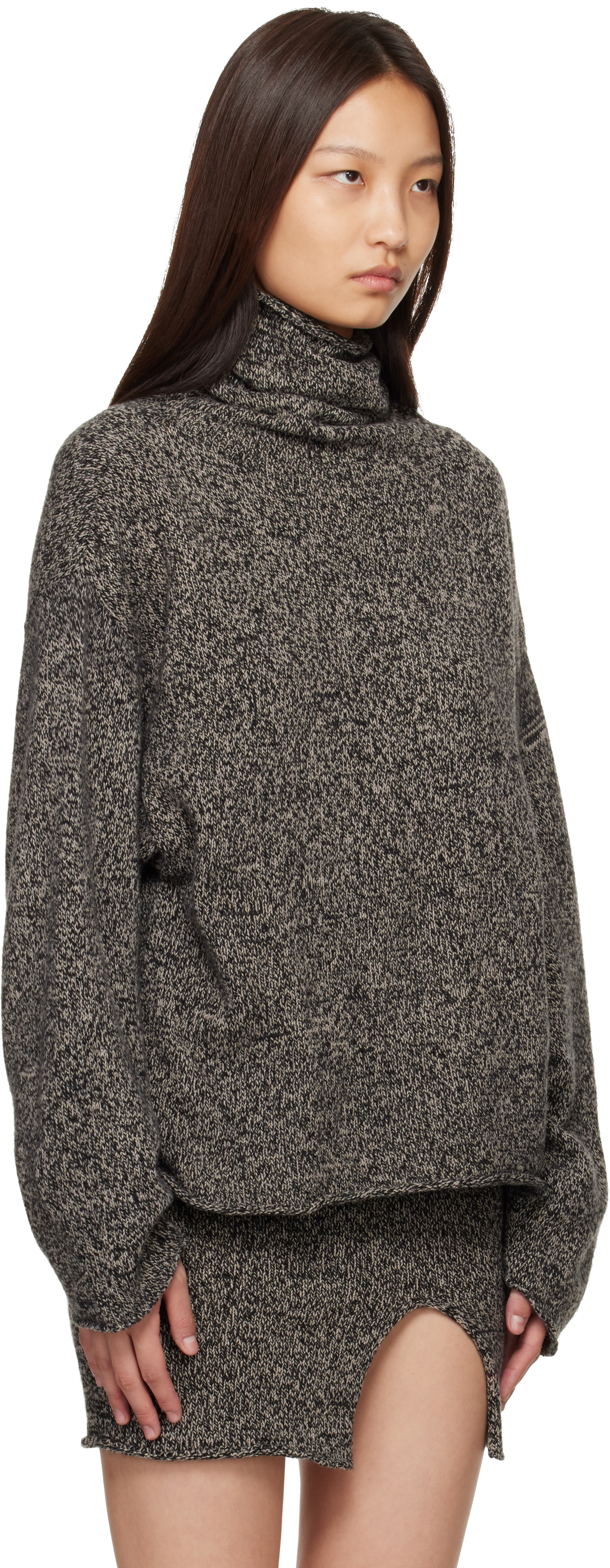 Baserange - Gray Kem Turtleneck