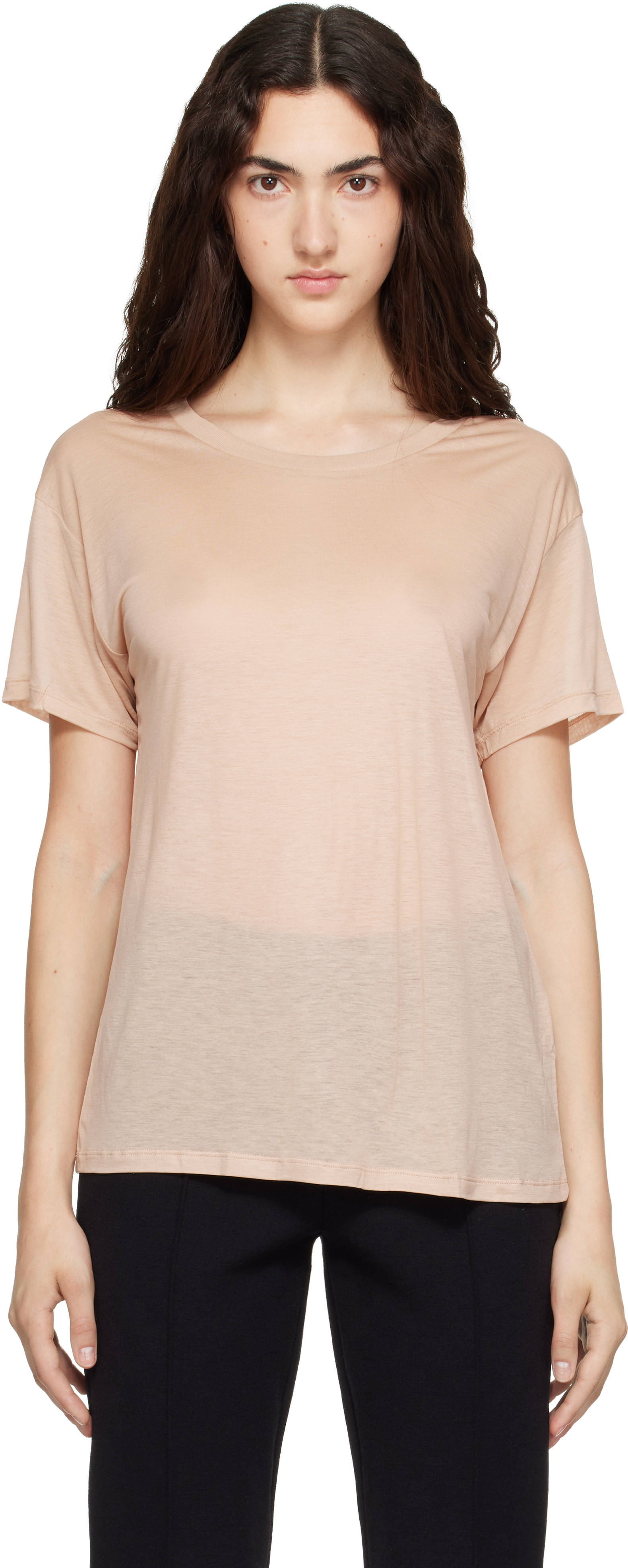 Baserange - T-shirt décontracté rose