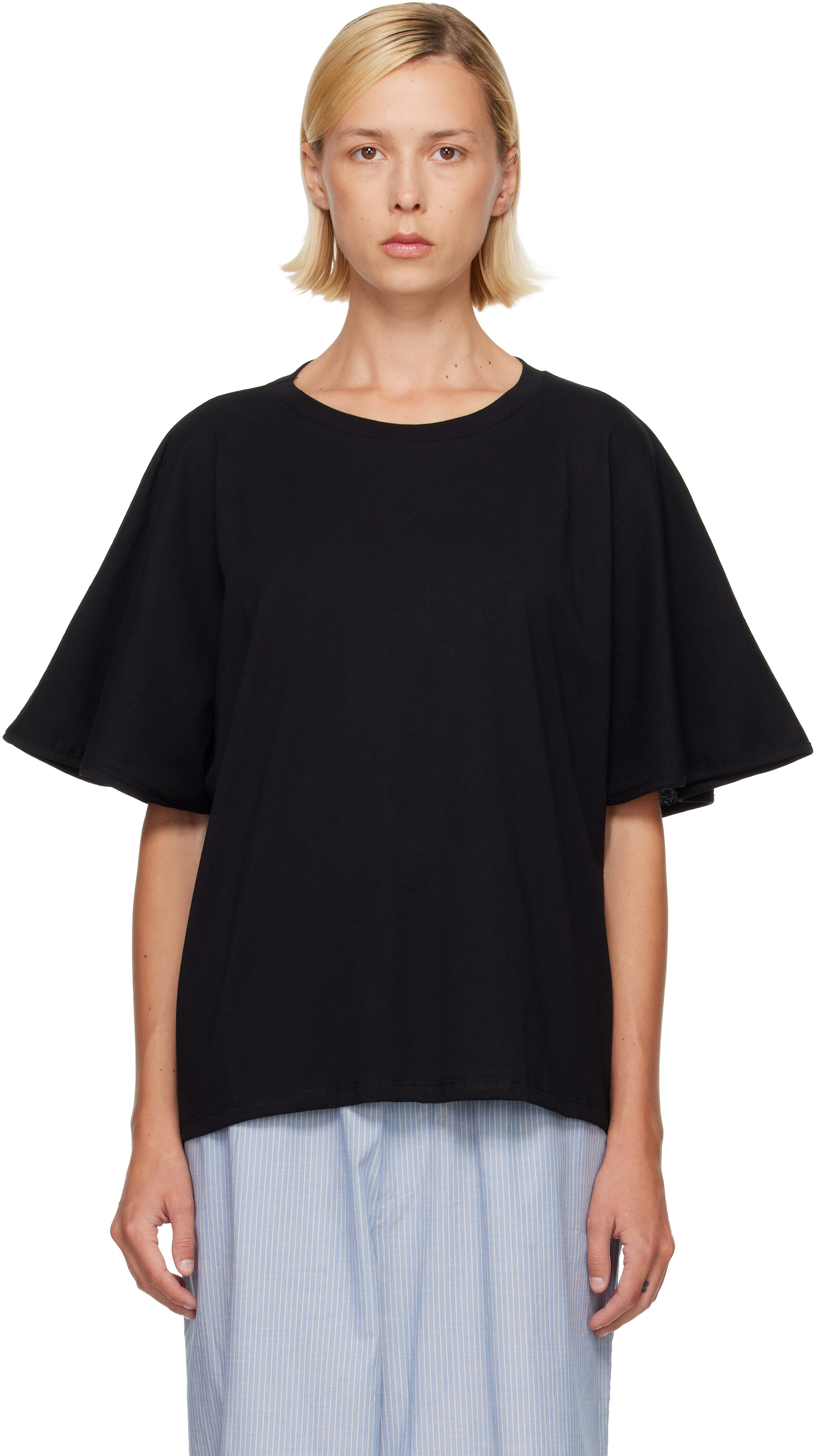 Baserange - T-shirt Cycle noir