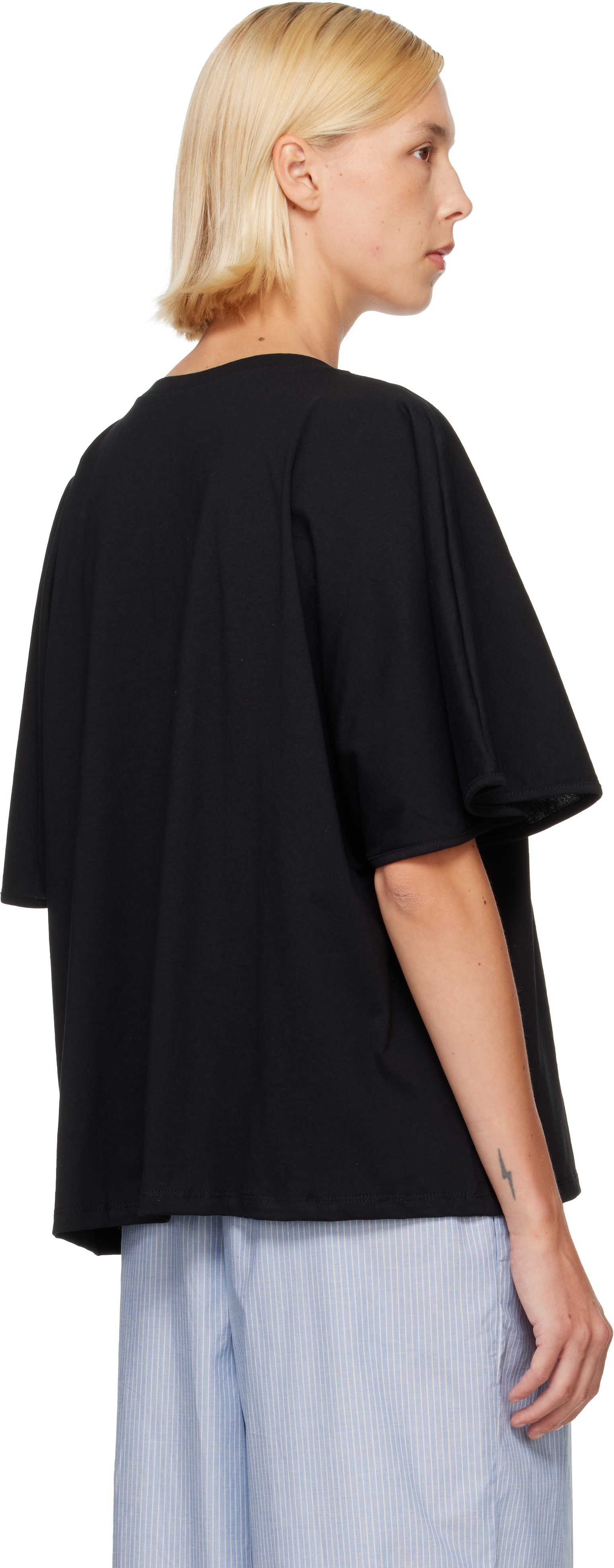 Baserange - T-shirt Cycle noir