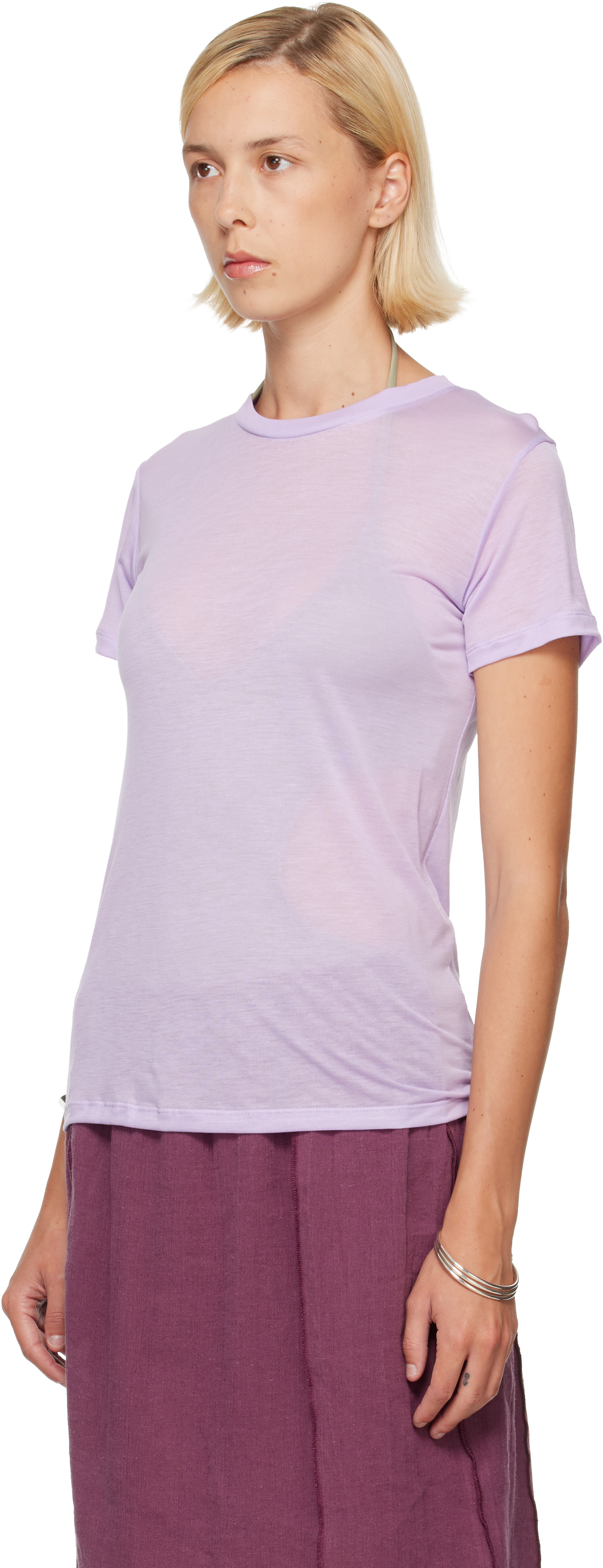 Baserange - T-shirt mauve