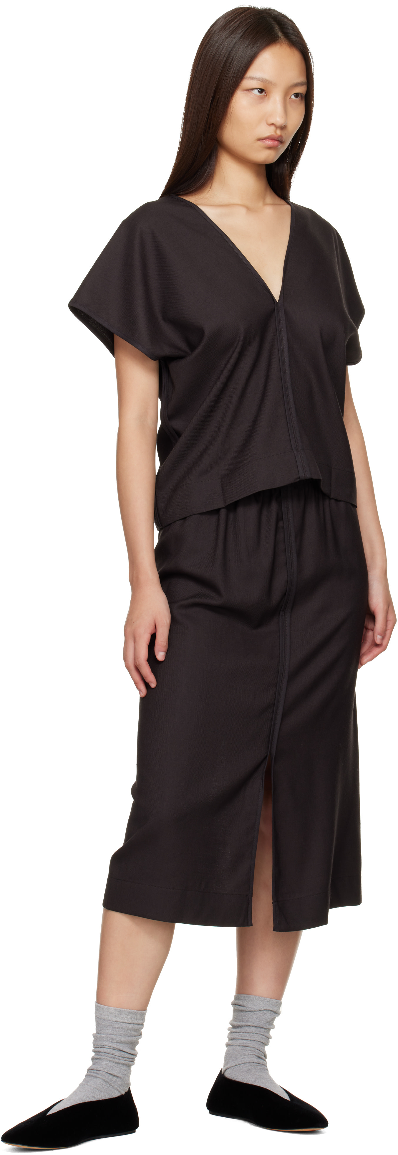 Baserange - Brown Dadar Top